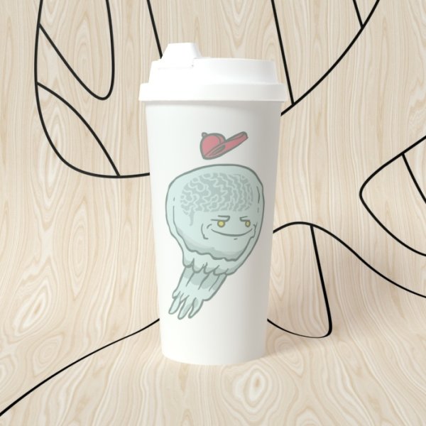 Термокружка с принтом