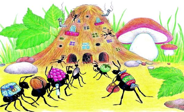 Муравей для малышей