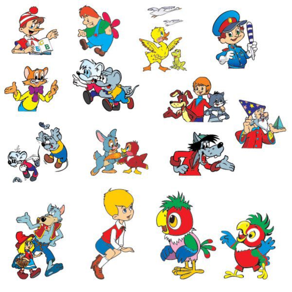 Персонажи из советских мультиков