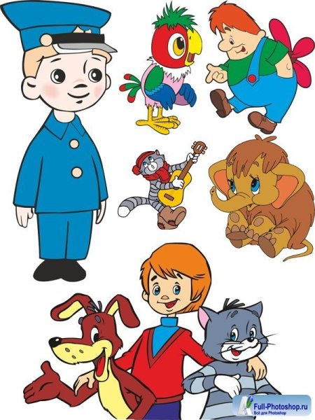 Персонажи из русских мультфильмов
