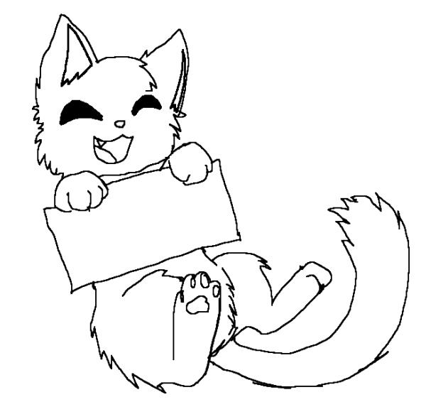 Новогодние лайны котов воителей