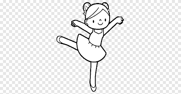 Рисование девочка пляшет