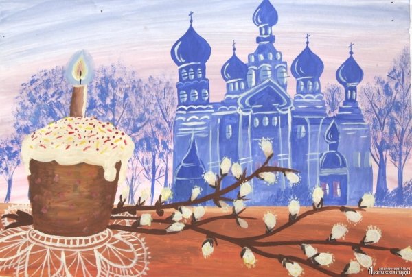 Картины к конкурсу пасхальные