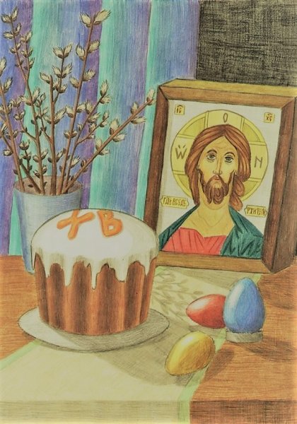 Пасхальные краски конкурс рисунков