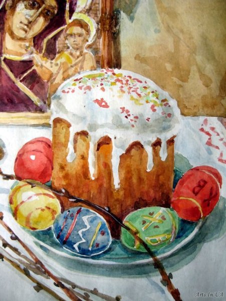 Пасхальные рисунки