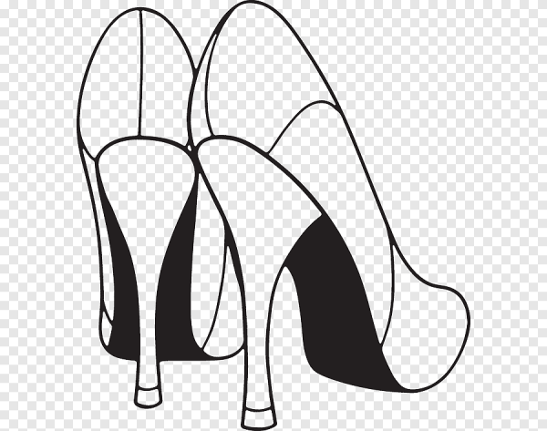 Трафарет туфли