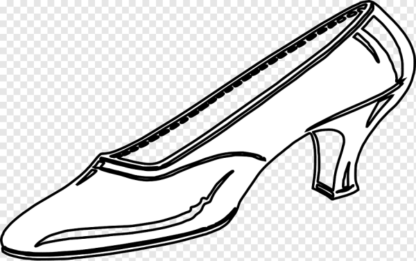 Туфли на прозрачном фоне