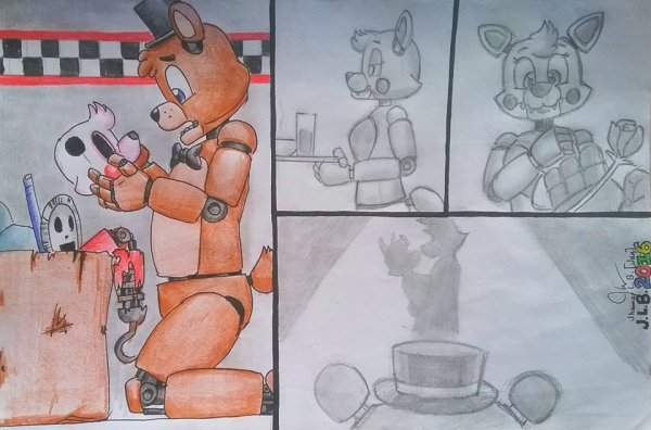 Рисунки на тему ФНАФ