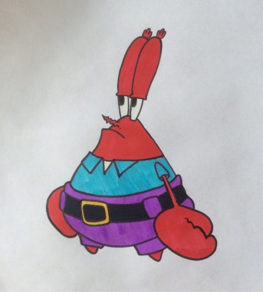 Персонажи Спанч Боба Мистер Крабс