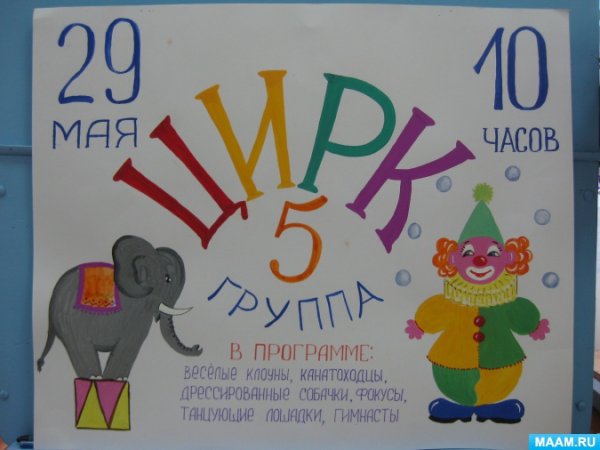 Афиша рисунки детей