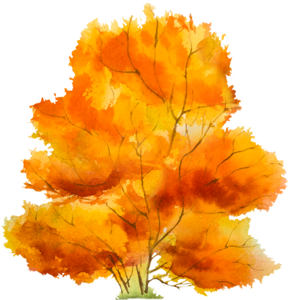 Куст осенний для детей