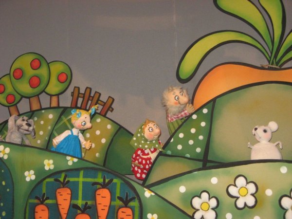 Теремок кукольный театр герои Репка