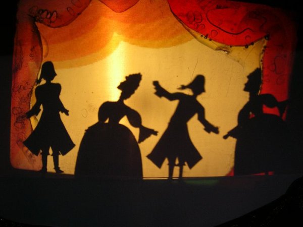 Куклы Московского теневого театра