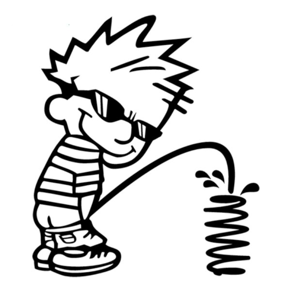 Писающий мальчик вектор