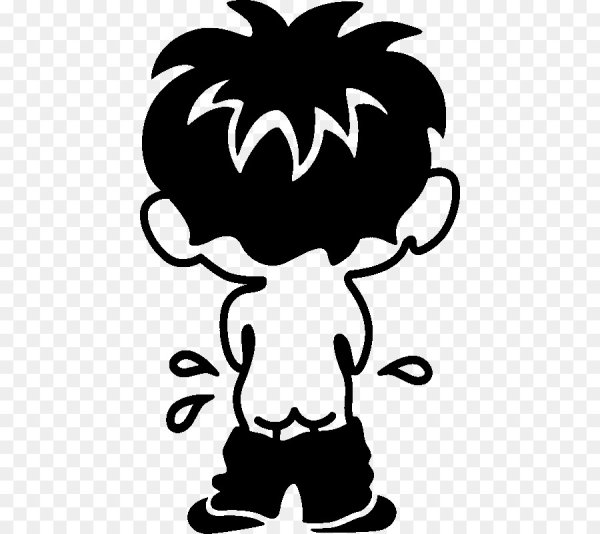 Писающий мальчик силуэт