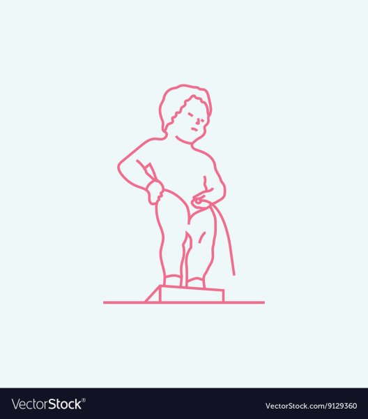 Писающий мальчик гиф