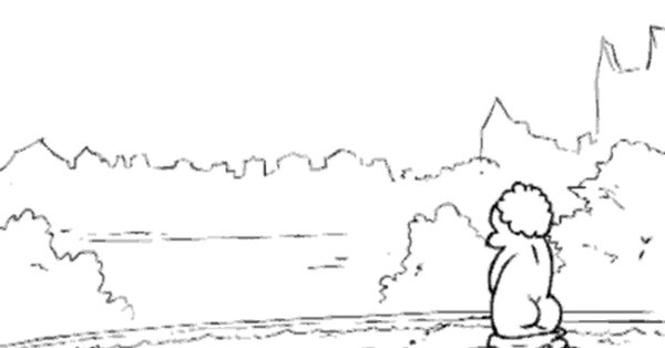 Трафарет для туалета на дверь