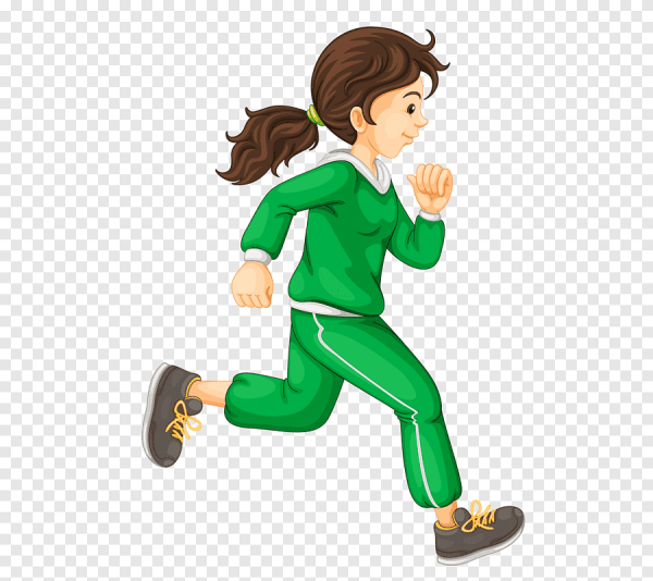 Бегущий человек мультяшный