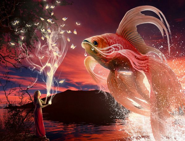 Фэнтези рыбки