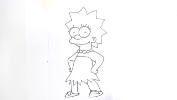 Симпсоны рисунок