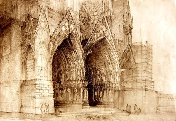 Собор Парижской Богоматери отмывка