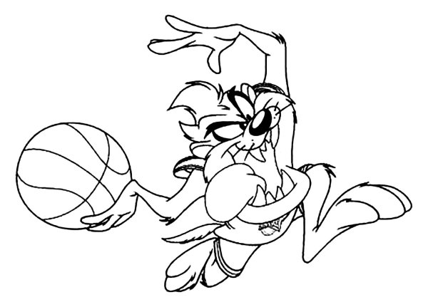 Баскетболист Луни Тюнз