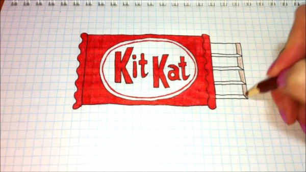 КИТКАТ рисунок