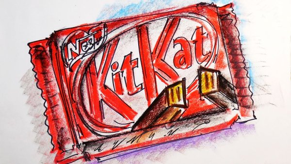 Нарисовать шоколадку