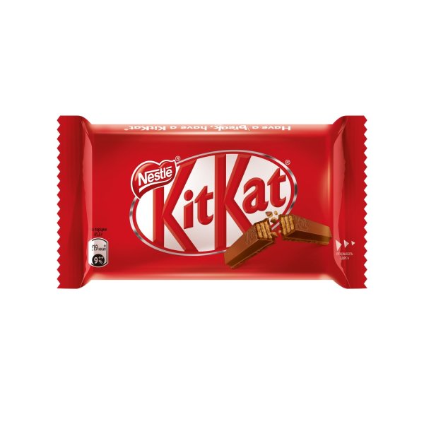Kitkat 4fingers шоколадный батончик, 45 г