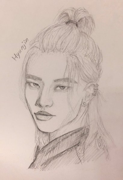 Хёнджин скетч