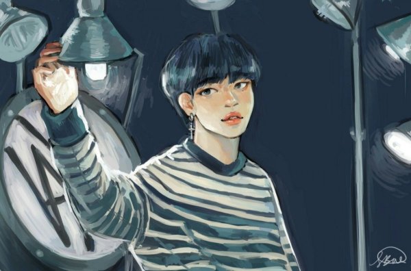 Хван Хёнджин арт аниме