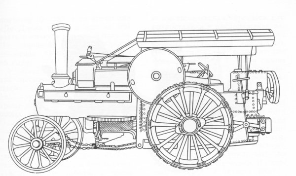 Паровой тягач Фаулер
