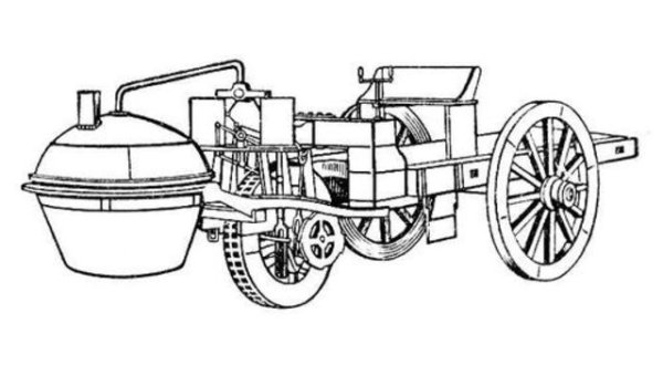Паровая телега Кюньо