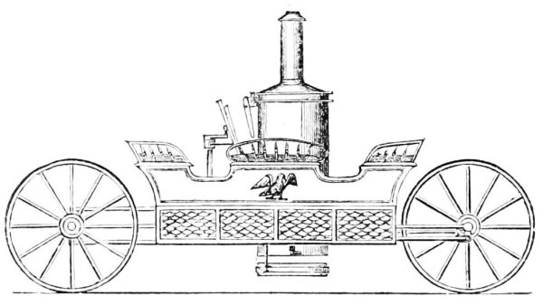 Паровой экипаж Эванс