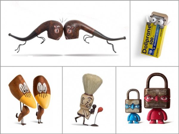 Оживлённые предметы рисунки