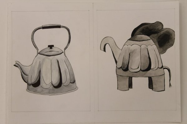 Стилизация чайника