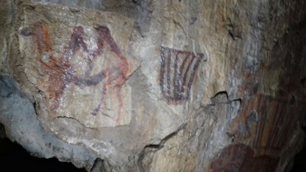 Игнатьевская пещера Челябинская область лик Богородицы