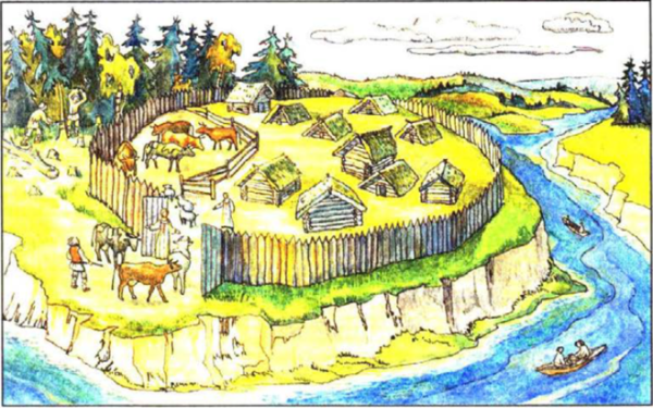 Древние славяне поселение посе