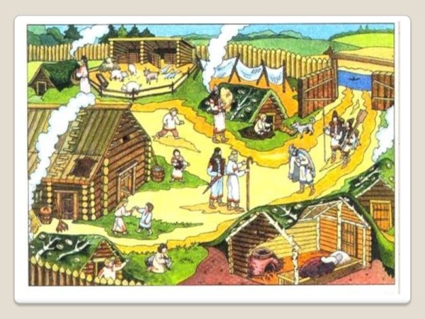 Поселение славян в древней Руси