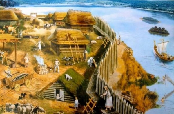 Поселение славян в древней Руси