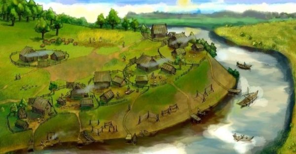 Поселения древней Руси