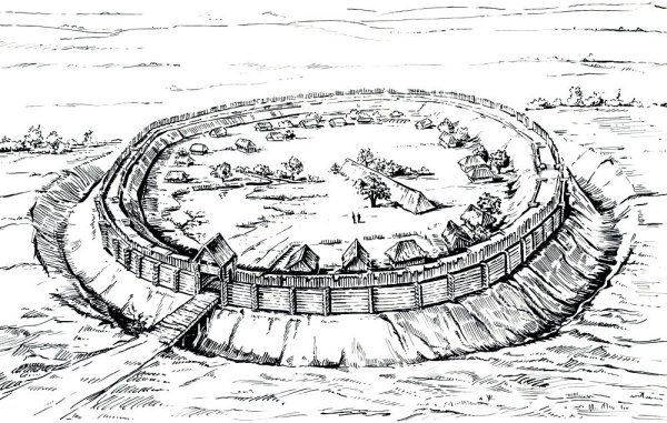 Дьяково Городище реконструкция