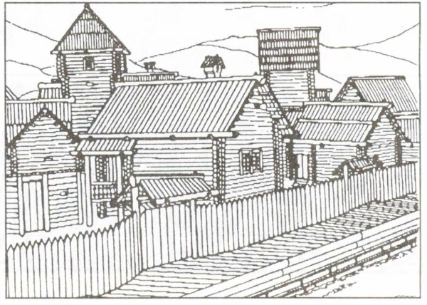 Новгород 10 век макетная реконструкция