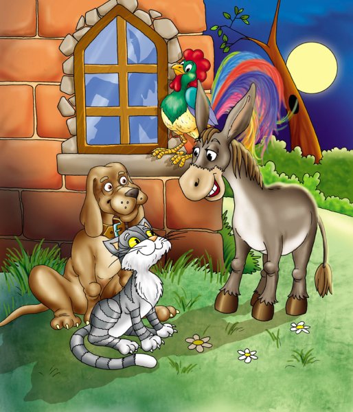 Бременские музыканты сказка братьев Гримм