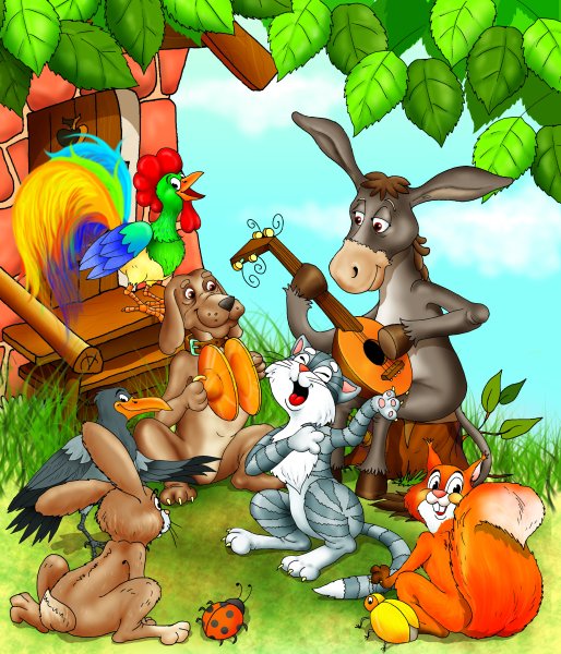 Гримм "Бременские музыканты"