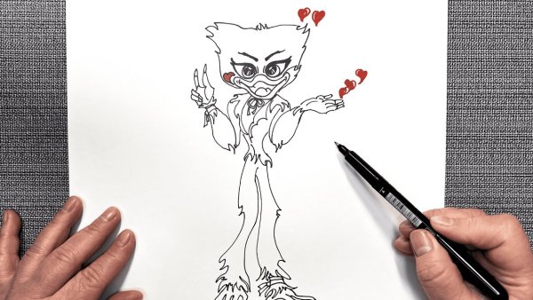 Рисовать киси МИСИ