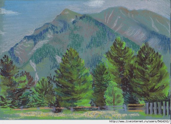 Живопись горы Аршана