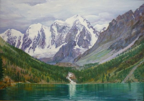 Ельников Владимир Петрович художник горный Алтай