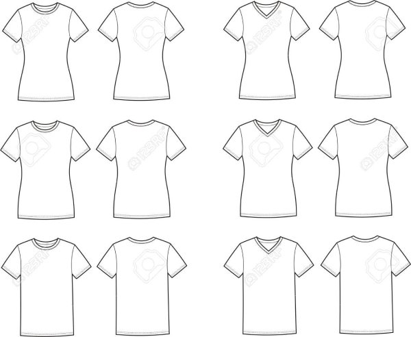 Майка женская эскиз