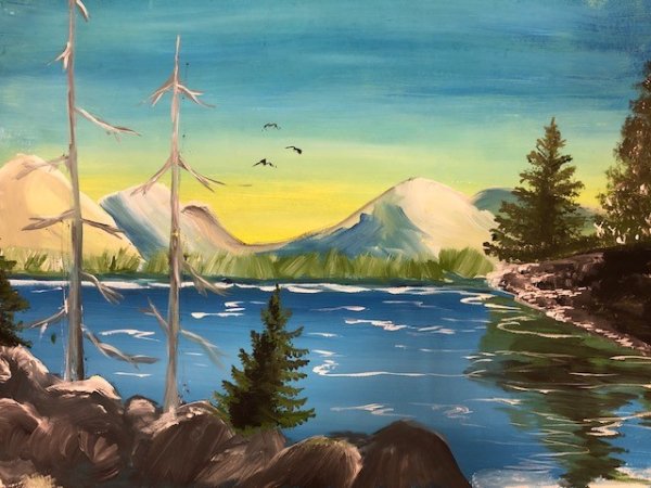 Моя земля моя Сибирь рисунок